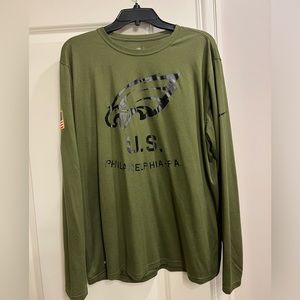 XL Philadelphia Eagles Salute to Service Nike long sleeve shirt